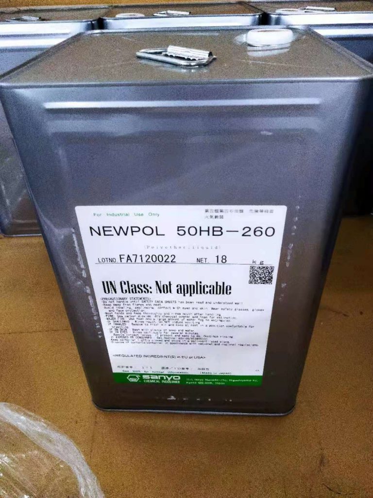 日本三洋聚醚 50HB-260 50HB400 50HB660 50HB2000