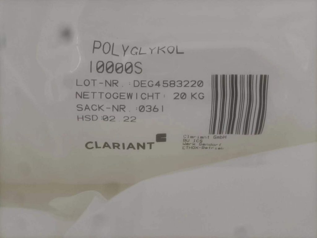 大量供应科莱恩聚乙二醇PEG10000